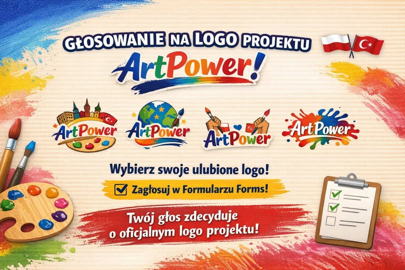 Głosowanie na&nbsp;logo projektu ArtPower - plakat