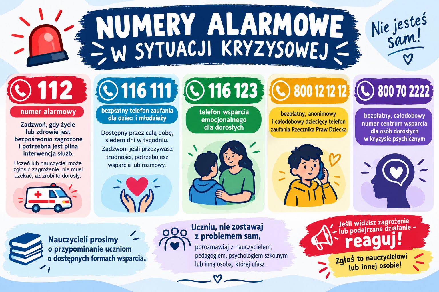 Numery alarmowe