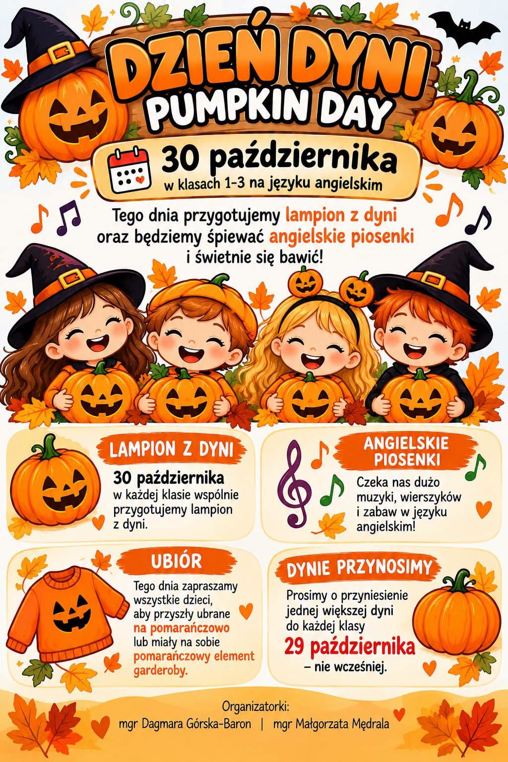 PUMPKIN DAY &ndash; DZIEŃ DYNI