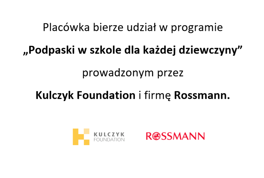 Program Podpaski w szkole dla każdej dziewczyny Program Podpaski w szkole dla każdej dziewczyny