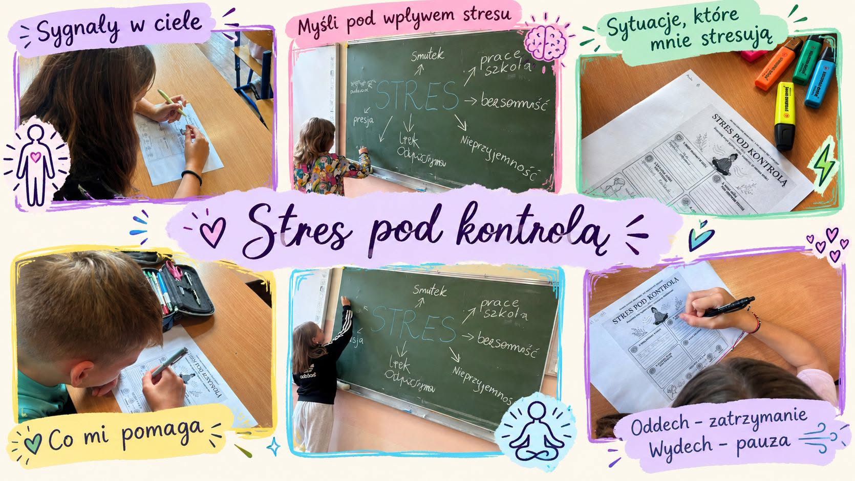 Stres pod kontrolą &ndash; zajęcia klasy 6b