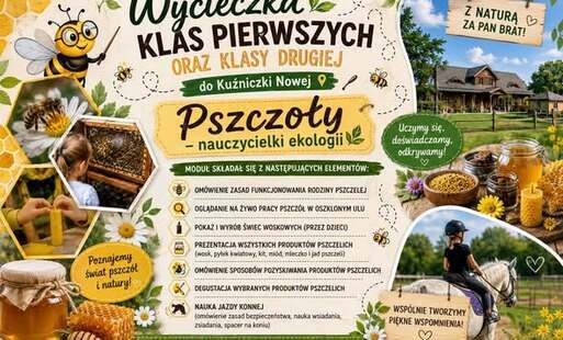 Zdjęcie do  Wycieczka klas pierwszych oraz klasy drugiej do Kuźniczki Nowej 
