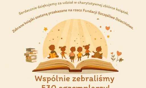 Zdjęcie do 530 książek &ndash; dziękujemy!