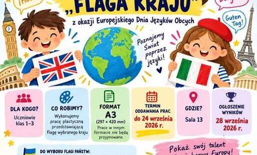 Zdjęcie do KONKURS PLASTYCZNY &bdquo;FLAGA KRAJU&rdquo;