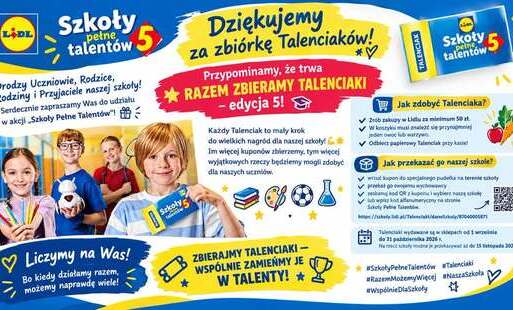 Zdjęcie do  DZIĘKUJEMY ZA KAŻDEGO TALENCIAKA!???? Ale zbieramy dalej!