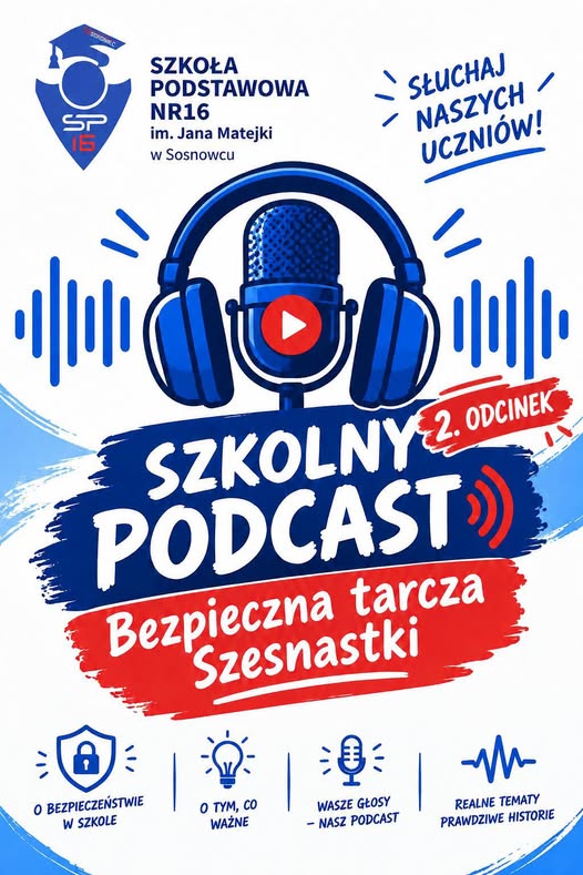 Publikacja drugiego odcinka podcastu Bezpieczna Tarcza Szesnastki
