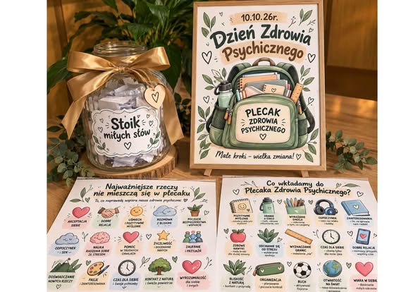 Dzień Zdrowia Psychicznego w Szkole Podstawowej nr 16 w Sosnowcu