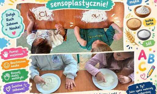 Zdjęcie do  Poznajemy litery... sensoplastycznie! 