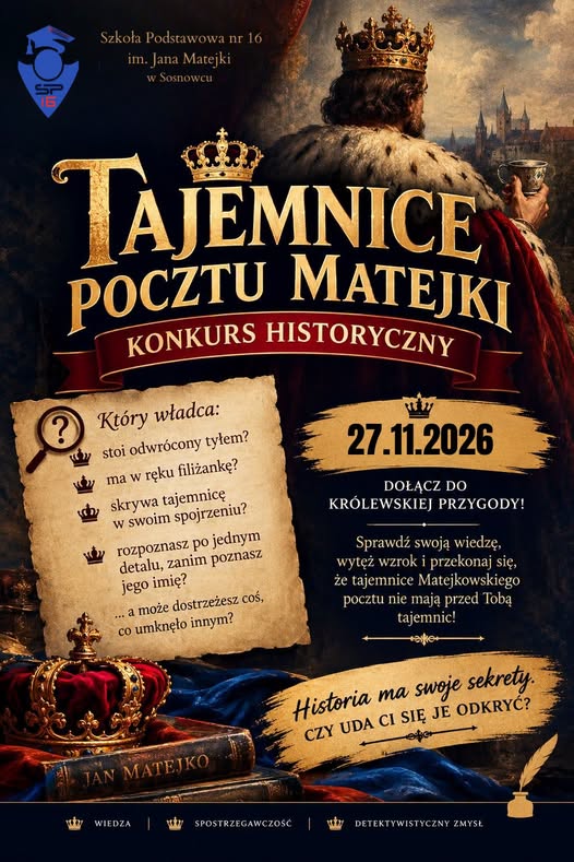 Konkurs historyczny w SP 16 w Sosnowcu