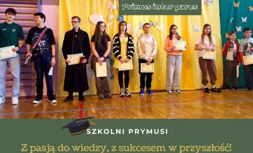 Zdjęcie do Szkolni Prymusi - dumni z Waszych osiągnięć!