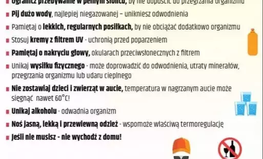 Zdjęcie do Bezpieczne wakacje - UPAŁy nie do żart&oacute;w!