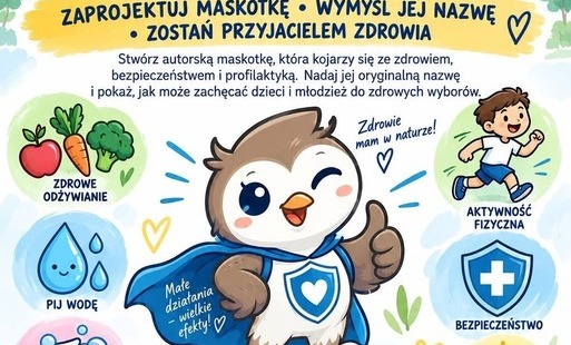 Zdjęcie do KONKURS - Zaprojektuj maskotkę PRZYJACIEL ZDROWIA PUBLICZNEGO