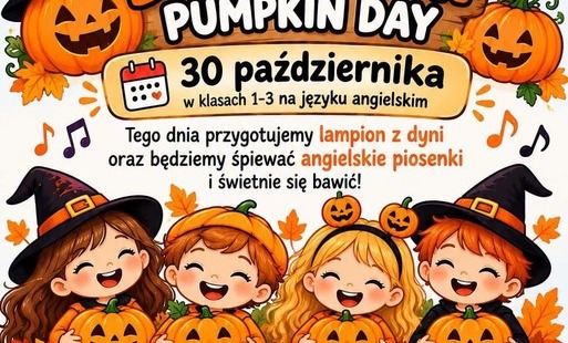 Zdjęcie do PUMPKIN DAY &ndash; DZIEŃ DYNI