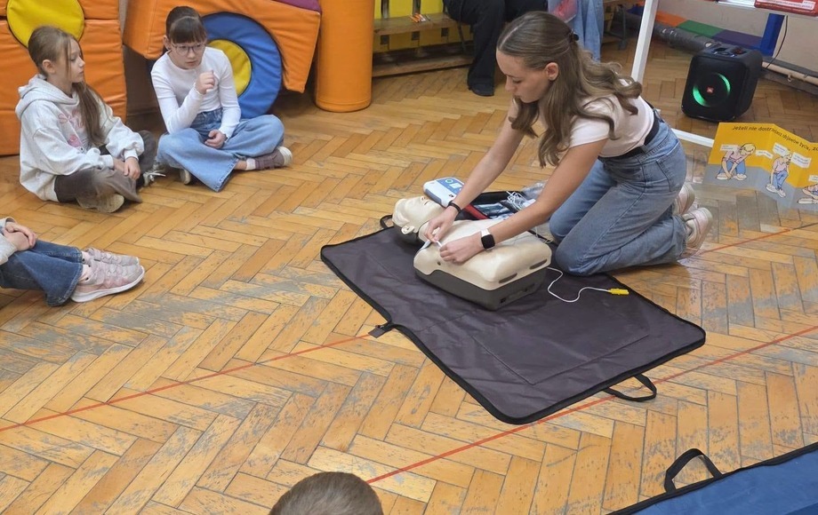 Uczniowie SP 16 w Sosnowcu wzięli udział w biciu rekordu RKO