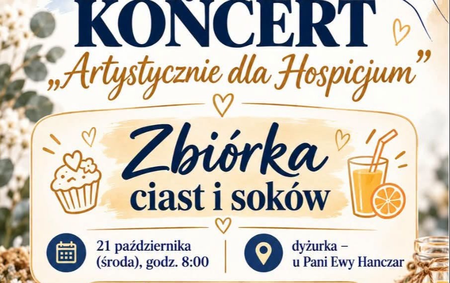 Zbiórka darów dla Hospicjum Sosnowieckiego w SP 16 Sosnowiec